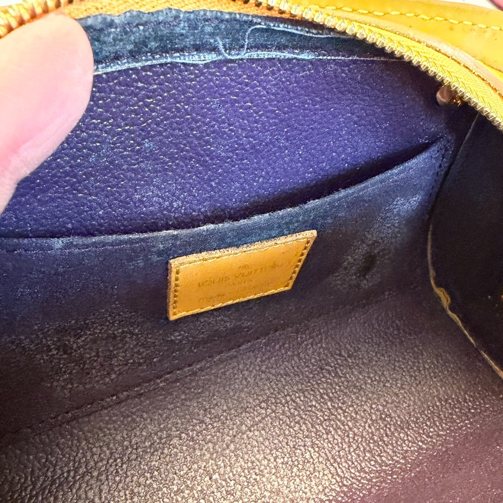 Louis Vuitton Yellow Epi Pouch - Picture 7 of 14
